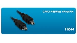 Hantol CAVO Firewire 4PIN 4PIN 1,8 mt FIR44