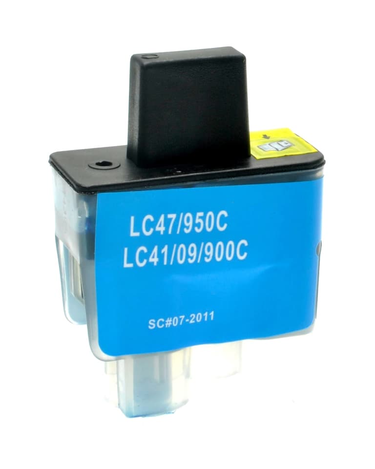 Brother Cartuccia Compatibile 13,5ML Ciano LC-900C - Immagine 1