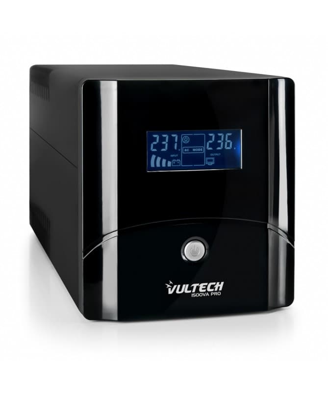 Vultech UPS Gruppo DI CONTINUITA' LCD 1500VA/800W LINE Interactive UPS1500VA-PRO