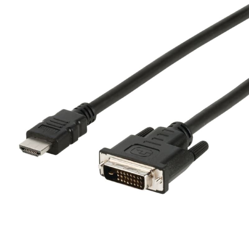 Ewent CAVO HDMI DVI-D 18+1PIN FULL HD M/M 3MT EW-130300-030-N-P EC1351 - Immagine 1