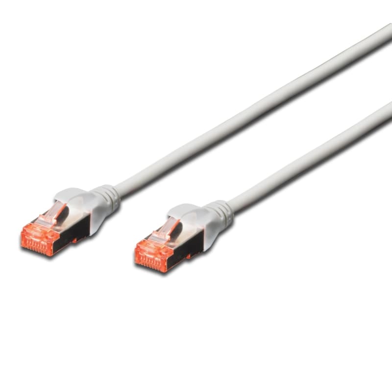 Ewent CAVO DI RETE S/FTP Patch CORD 0,5MT CAT 6 Color Grigio EW-6SF-005 IM1070 - Immagine 1