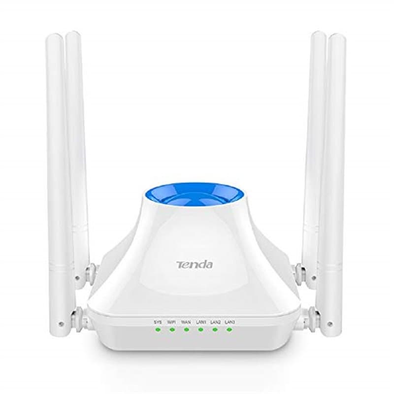 Tenda Router Wireless 4 Antenne DA 5dBi 300 MBPS F6 - Immagine 1