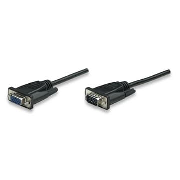 Ewent CAVO Prolunga M/F Monitor VGA 5,0MT EW-110200-050-N-P - Immagine 1
