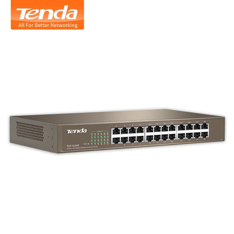 Tenda Switch DI RETE 24P 10/100 TEF1024D - Immagine 1
