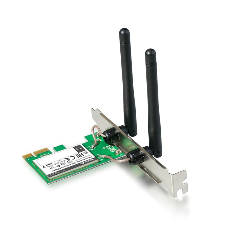 Tenda Scheda DI RETE Interna PCI-E Wireless 300 MBPS W322E - Immagine 1