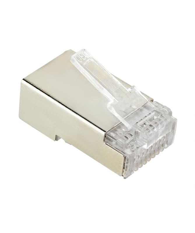 Vultech PLUG RETE CAT 5E Schermato FTP RJ45 8P Pacco DA 50PZ SN21404