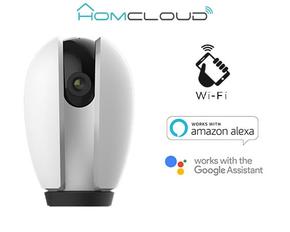 Homcloud Telecamera DA Interno WIFI Speed 4S PAN&TILT TY-WCS4S