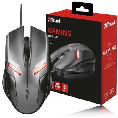 Trust Optical Mouse ZIVA Gaming 2000DPI 21512 - Immagine 1