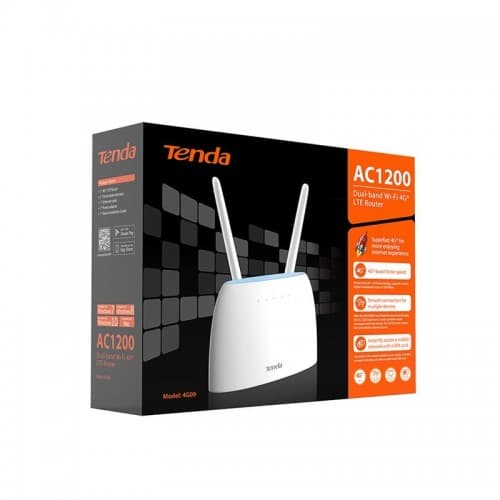 Tenda Router Wirless 4G LTE AC1200 DUAL-BAND WIFI 4G09 - Immagine 1