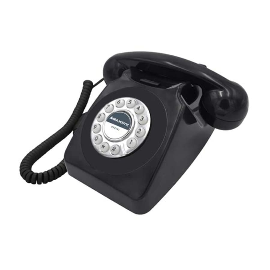 Majestic Telefono Fisso Vintage MAX 253 Black - Immagine 1