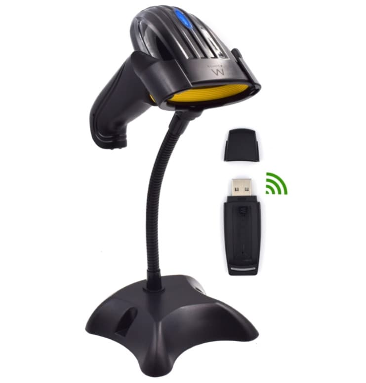Ewent Lettore Barcode Laser 1D Wireless EW3430 - Immagine 1