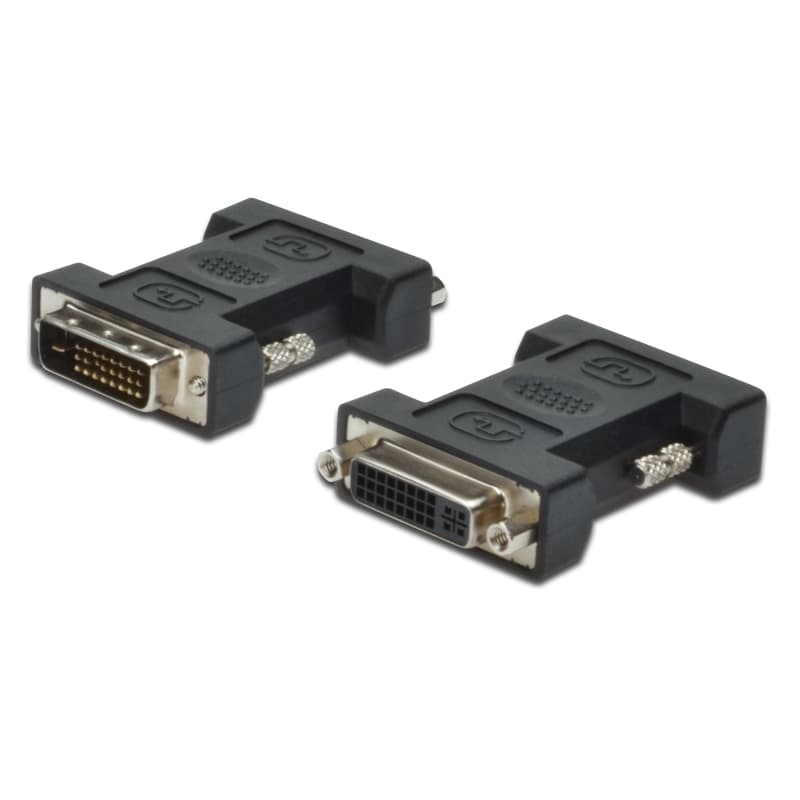 Ewent Adattatore DVI-D 24+1 A DVI-I 24+5 M/F CC-120502-000-N-B - Immagine 1
