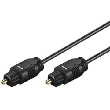 Ewent CAVO Audio Toslink Fibra Ottica Digitale 1 mt CC-240100-010-N-B - Immagine 1