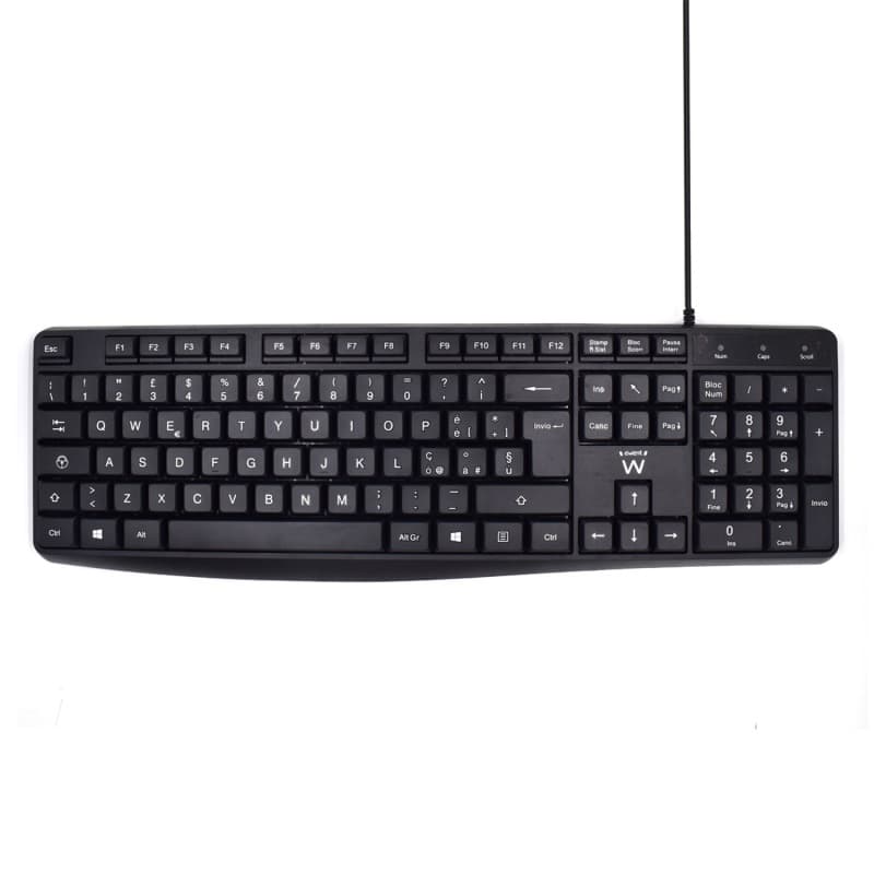 Ewent Tastiera Business USB Digitazione Silenziosa EW3000