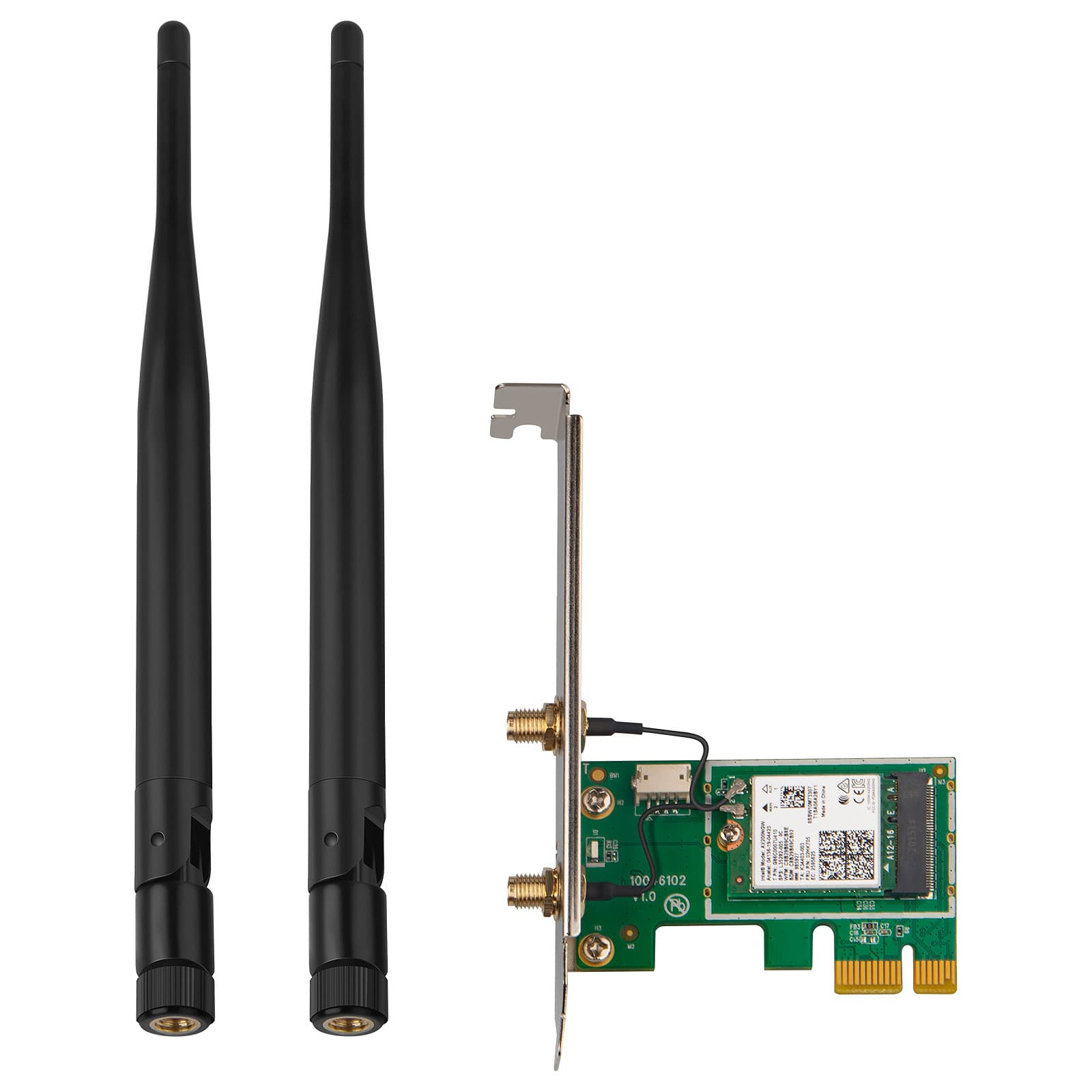 Tenda Scheda DI RETE Interna PCI-E Wireless 6 Bluetooth 5.0 E30 - Immagine 1