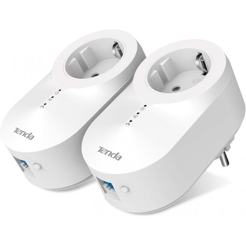 Tenda Powerline Gigabit 1000 MBPS CON Passthrough PH6 KIT - Immagine 1