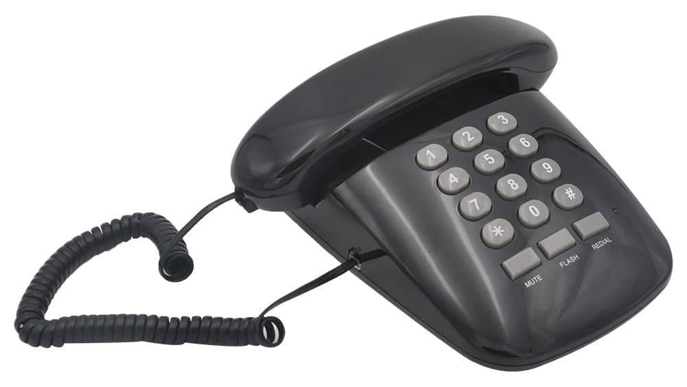 Brondi Telefono Fisso Sirio NERO
