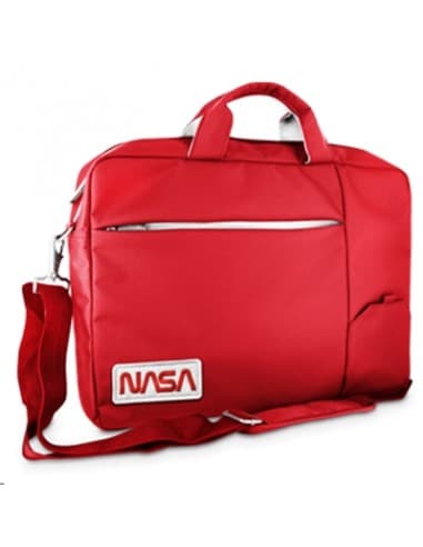 Atlantis Borsa Notebook THE MOON Project BAG 15,6" RED LOGO NASA WORM NS-KLM180705-C - Immagine 1