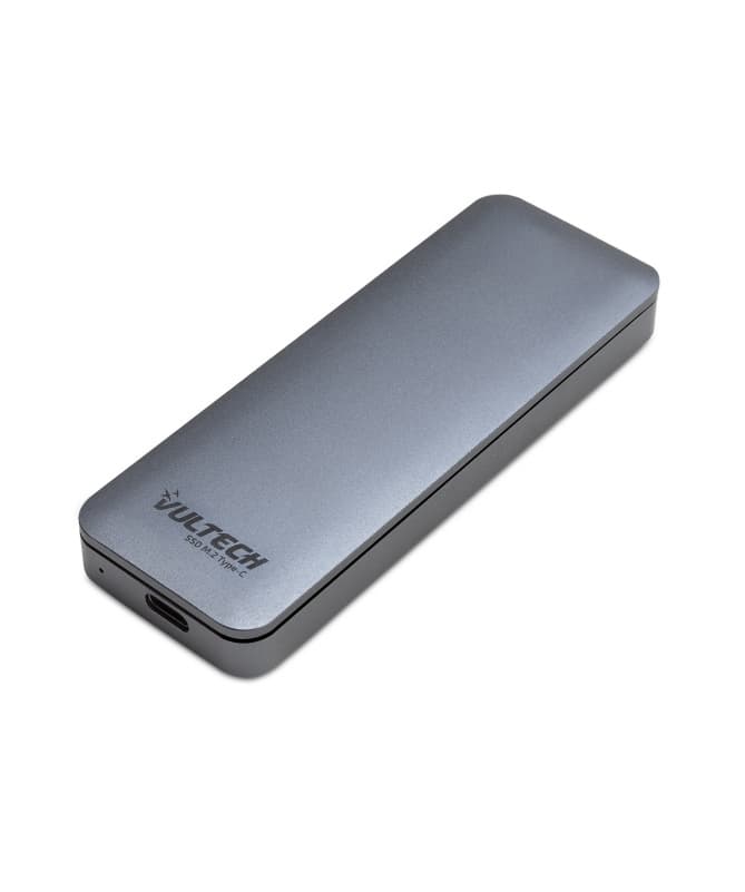 Vultech BOX Esterno PER SSD PCIe M.2 NVME TYPE-C USB 3.1 GS-NVMETC - Immagine 1