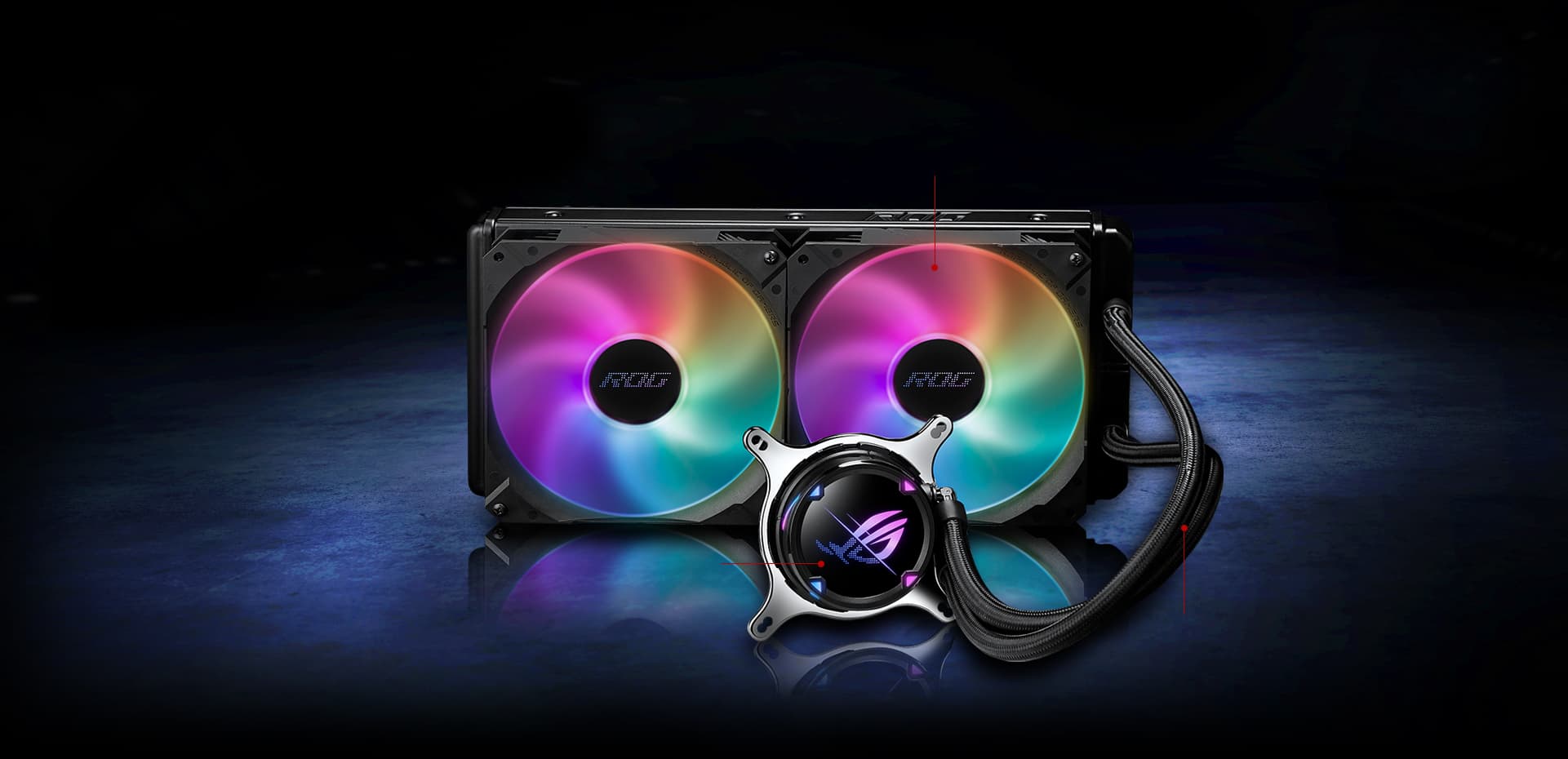 ASUS Dissipatore A Liquido ROG Strix LC II 280 ARGB ROGSTXLC280ARGB - Immagine 1