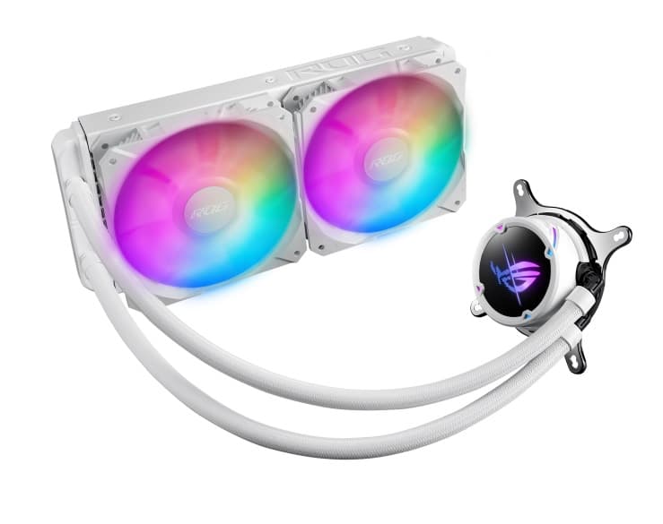 ASUS Dissipatore A Liquido ROG Strix LC II 240 ARGB White ROGSTRXLC240ARGBWE - Immagine 1