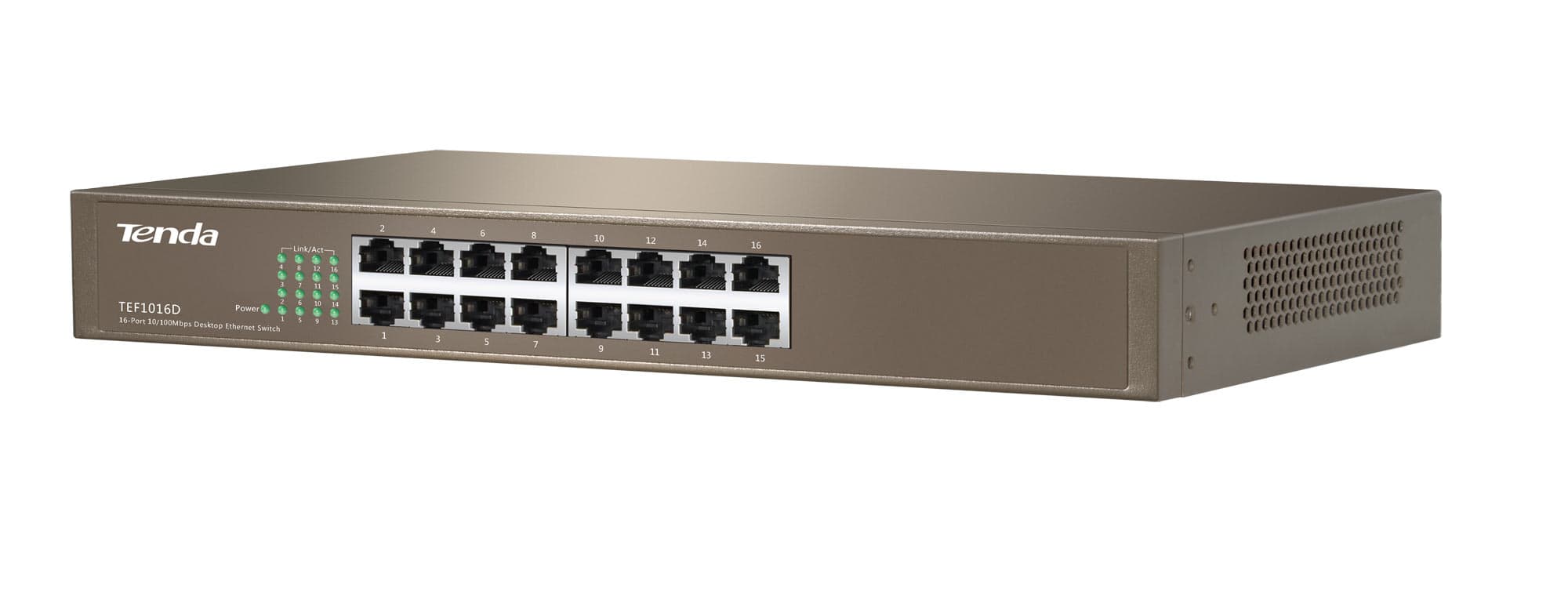 Tenda Switch DI RETE 16P 10/100 TEF1016D - Immagine 1