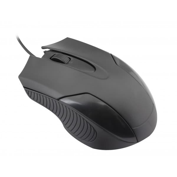 Crown Mouse USB 1000DPI Black CMM-60
