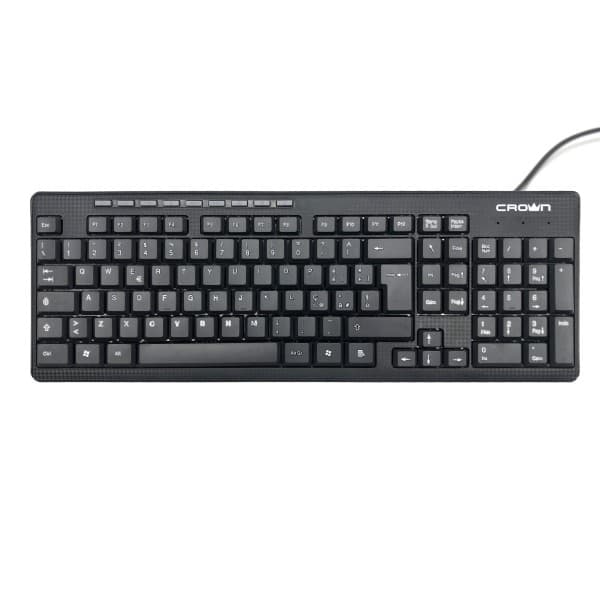 Crown Tastiera USB Black CMK-481