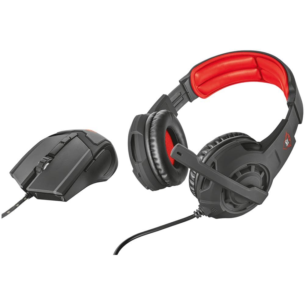 Trust Cuffie GXT784 CON Microfono + Mouse Gaming 21472