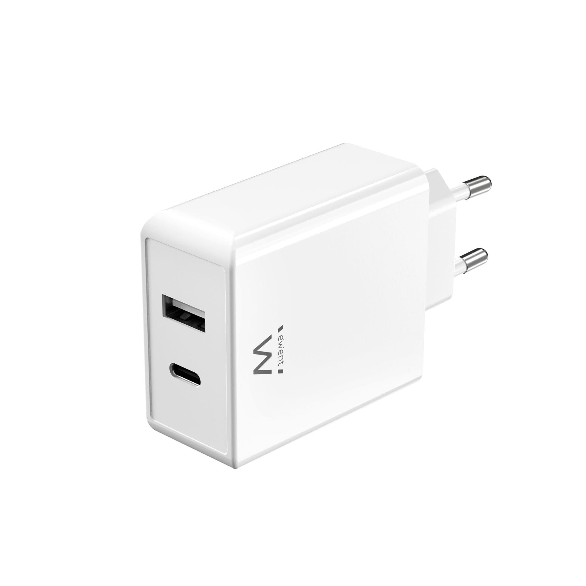 Ewent Caricatore Spina USB-C E A PER SMARTPHONE/TABLET 45W EW1328