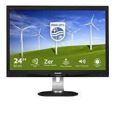 Philips Monitor LED 24'' FULL HD 2K 5MS DVI/VGA/DISPLAY-PORT 240B4QPYEB/00
