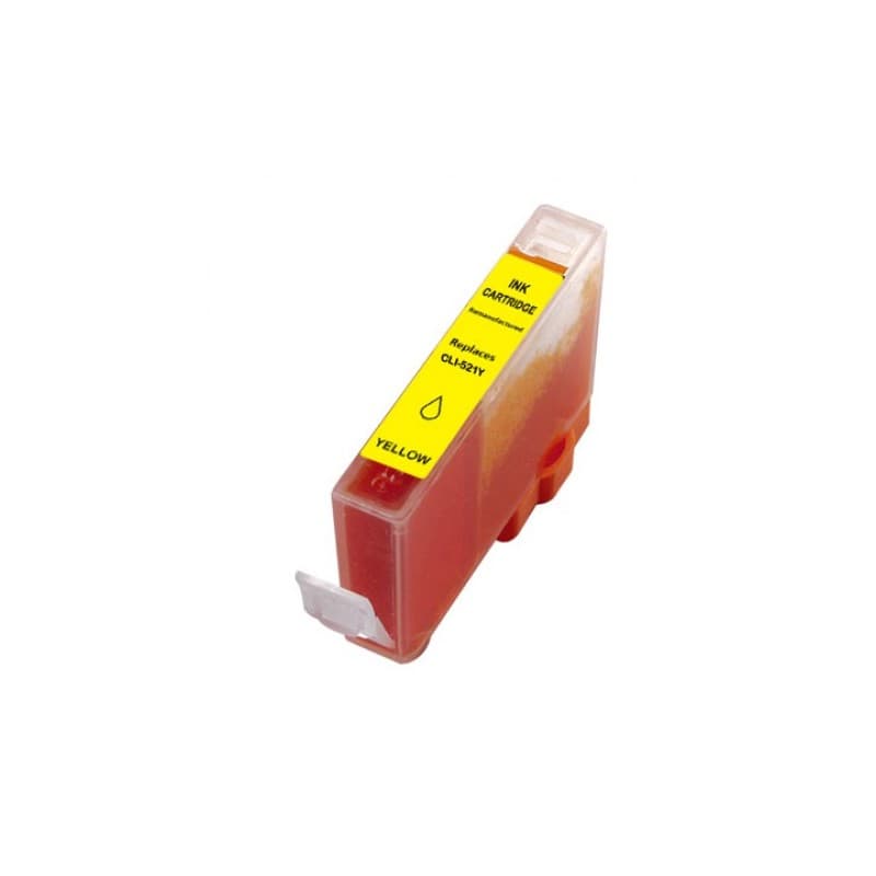 Canon Cartuccia Compatibile 9,4ML CLI-521Y Giallo 2936B001