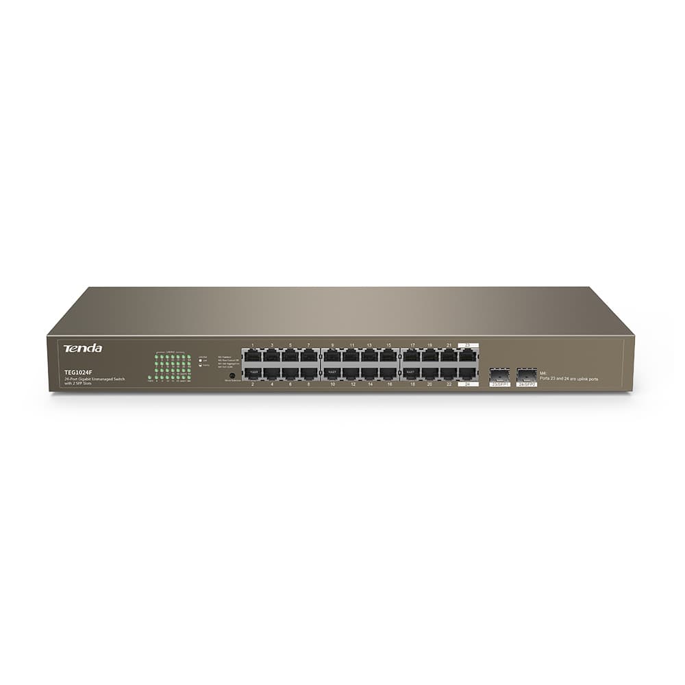 Tenda Switch DI RETE 24P 10/100/1000 PER RETI Business TEG1024F - Immagine 1