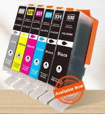 Canon Cartuccia Compatibile CLI-531C Ciano 6119C001 - Immagine 1