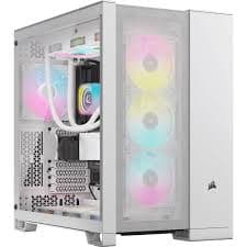 Corsair CASE MID-TOWER 6500D Airflow Pannello IN Vetro Bianco NO ALIM CC-9011260-WW