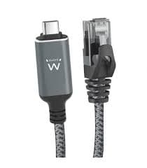 Ewent Adattatore DA RJ45 A USB-C 3.2 1.5MT PER RETE 10/100/1000 EC2001