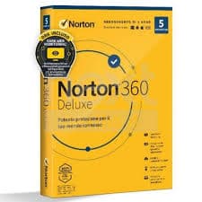 Norton Antivirus 360 Deluxe 1 Utente 5 Dispositivi 1 ANNO + 50 GB DI Backup NEL Cloud PER PC 21429133 - Immagine 1