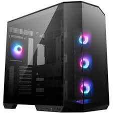 MSI CASE MICRO-ATX MID-TOWER MAG PANO 100R NERO ARGB NO ALIM 306-7G26R21-HH9