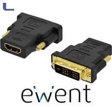 Ewent Adattatore DVI-I/M A HDMI/F EC1370 - Immagine 1