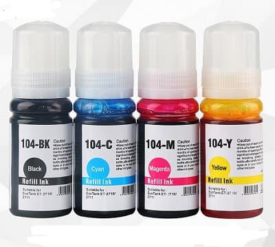 Epson Ecotank Flacone Compatibile 104 70ML Giallo C13T00P440 - Immagine 1