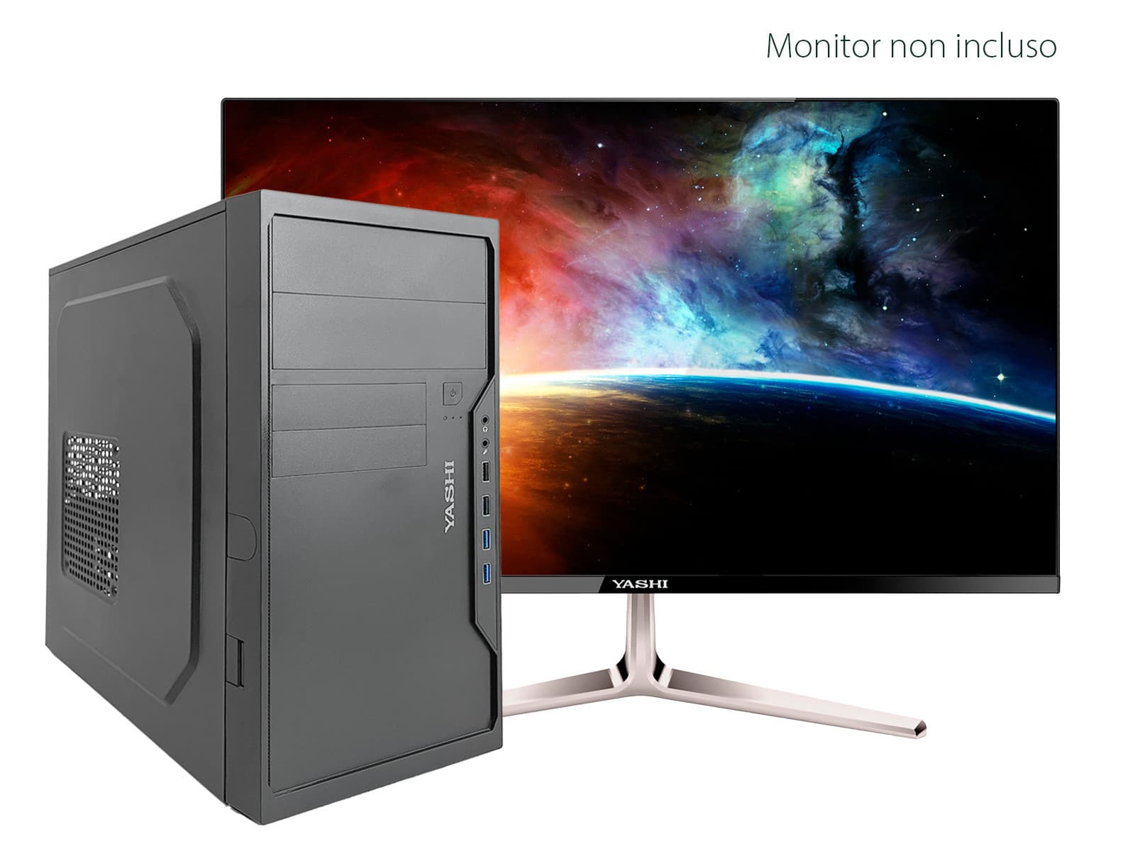 Yashi PC Desktop MT Genio YY71404 I7-14700/8GB/512GBSSD/W11 PRO - Immagine 1