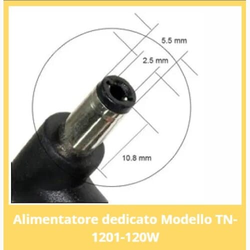 Tecnonew Alimentatore Compatibile PER ASUS 19V 6,32A 5.5X2.5MM TN-1201-120W