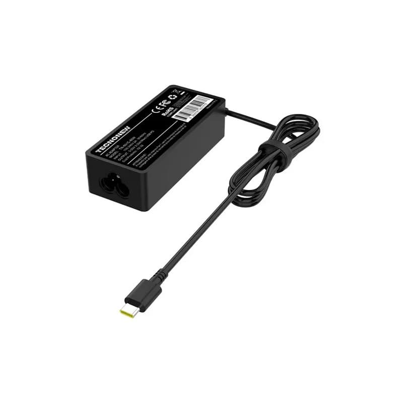 Tecnonew Alimentatore Compatibile USB-C 5V/3A 9V/3A 12V/3A 15V/3A 20V/5A TN-101C-100W