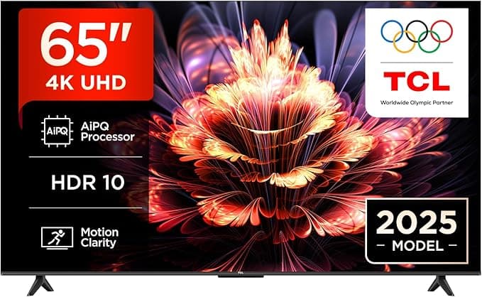 TCL TV QLED 65'' UHD 4K Smart TV DVB-C/DVB-S2/DVB-T2 WI-FI 65P69K - Immagine 1