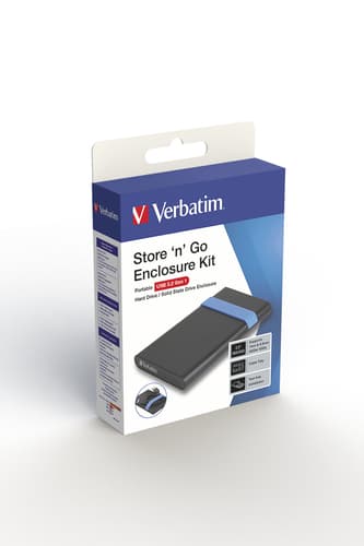 Verbatim BOX Esterno STORE'N'GO 2.5" SSD/HDD SATA MICRO-B Superspeed 53106 - Immagine 1