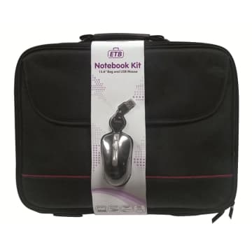 Ewent BY Eminent Borsa Notebook 15,6 + MINI Mouse NERA EW2505 - Immagine 1