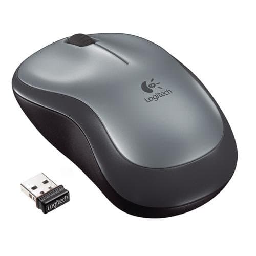 Logitech Mouse M185 Cordless USB NANO Receiver GREY/NERO 910-002238 - Immagine 1
