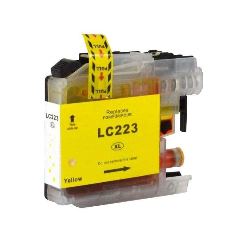 Brother Cartuccia Compatibile 12ML Giallo LC-223Y - Immagine 1