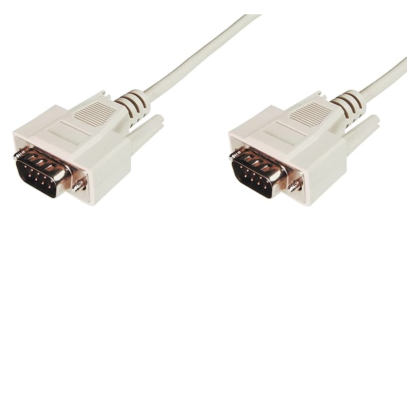 Ewent CAVO Seriale D-SUB 9 PIN M/M 2,0 MT CC-200101-020-G-P - Immagine 1