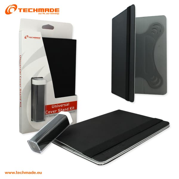 Techmade Custodia PER TA BLET 7-8" Black CON Power BANK 2200 MAH MA-8707-7.8PB